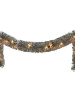 DEKORAČNÁ GIRLANDA 270CM 26LED STRIEBORNÁ