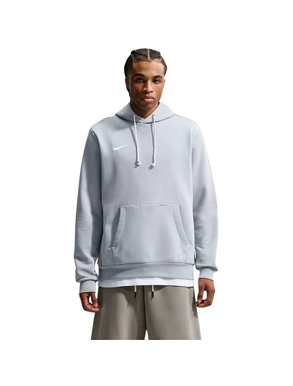 Pánská mikina Nike DriFIT Standard Issue Pull Over Hoodie, světle šedá, model 22308630 012 S - No name Pánská mikina Nike DriFIT Standard Issue Pull Over Hoodie, světle šedá, model 22308630 012 S - No name