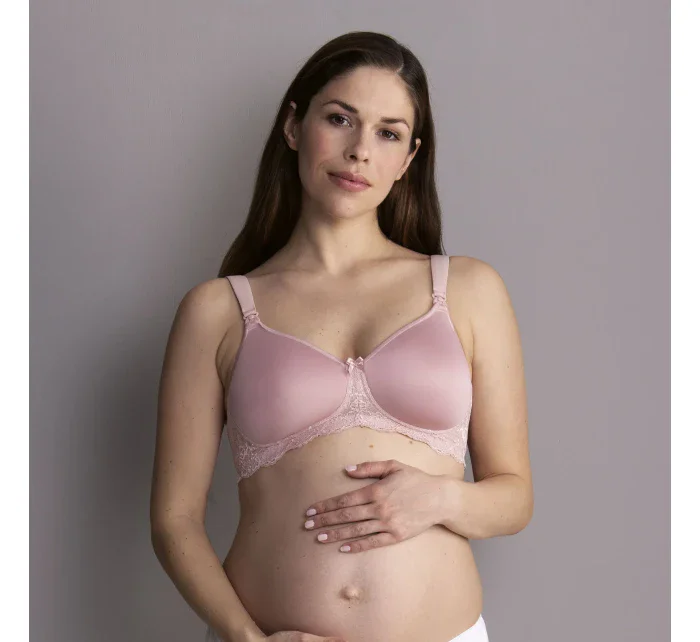 Miss Lovely podprsenka na kojení s pěnovou výztuží model 10621429 rosewood - Anita Maternity