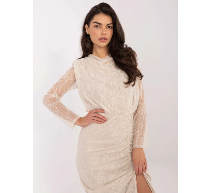 Šaty IT SK 9937.16 svetlo béžové Šaty IT SK 9937.16 svetlo béžové