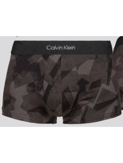 Pánske boxerky NB3321A 5VE čierna / sivá - Calvin Klein Pánske boxerky NB3321A 5VE čierna / sivá - Calvin Klein
