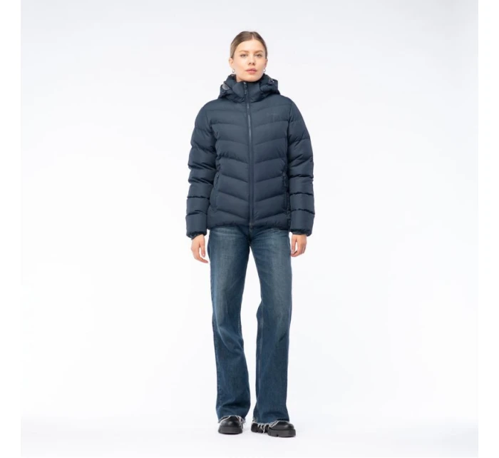 Dámská prošívaná zimní bunda LADY model 21494819 Tmavě modrá - Hi-Tec