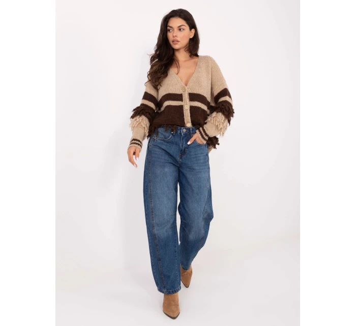 Dámské kalhoty model 22034930 modré - FPrice