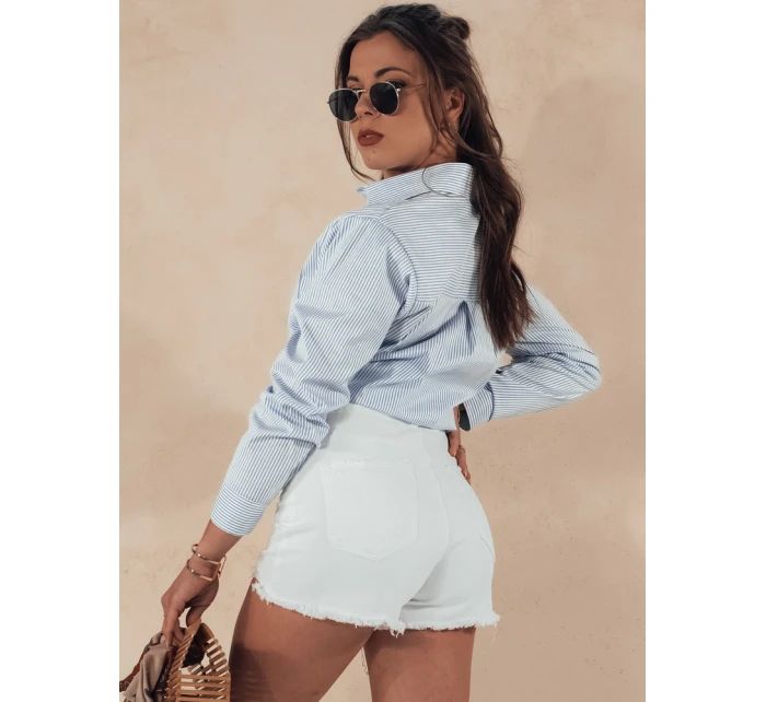 Dámské džínové šortky white Dstreet model 21977970 - FashionStreet