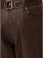 Spodnie damskie fit brązowe model 22361844 - FashionStreet Spodnie damskie fit brązowe model 22361844 - FashionStreet