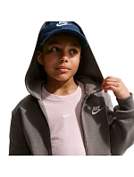 Detská mikina Nike Sportswear Club Fleece, sivá, FD3004, 289 Detská mikina Nike Sportswear Club Fleece, sivá, FD3004, 289