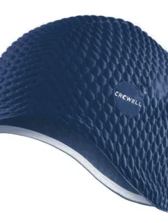 Crowell Java námornícka modrá bublinová plavecká čiapka farba 4