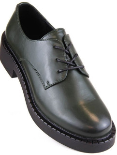 Zelené šnurovacie topánky Sergio Leone W SK416B