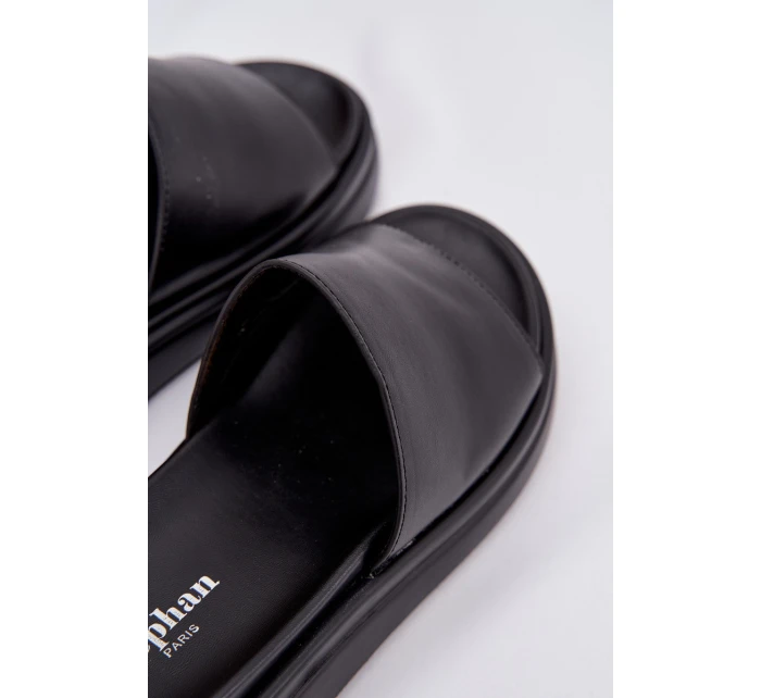 Dámské nazouváky na platformě Černé Tanelisse Dámské nazouváky na platformě Černé Tanelisse