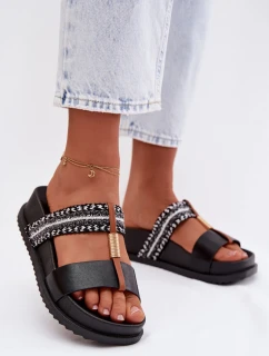 Dámské  nazouváky Černé model 21997964 - Boto