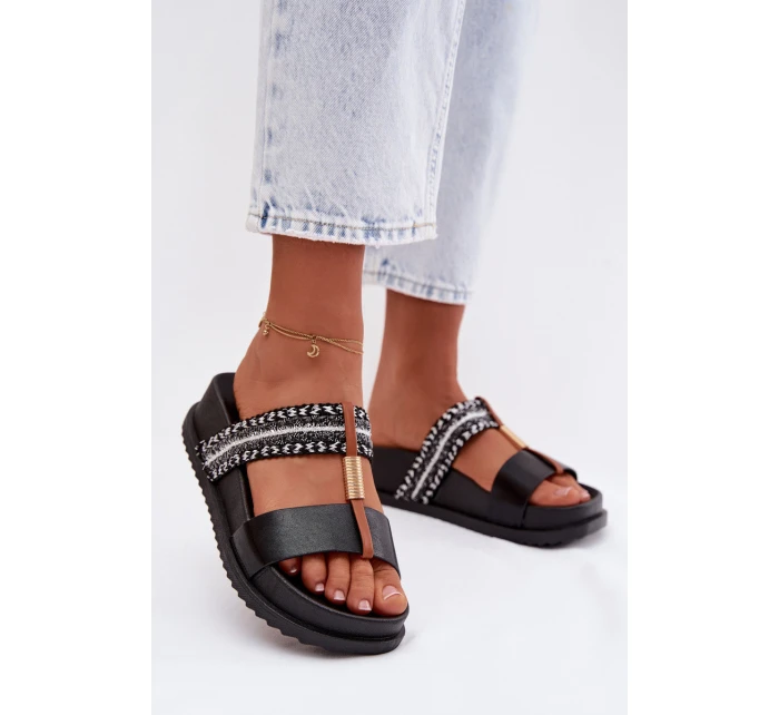 Dámské nazouváky Černé model 21997964 - Boto Dámské nazouváky Černé model 21997964 - Boto