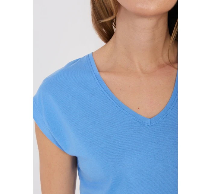 T shirt D12041AH02570C niebieski