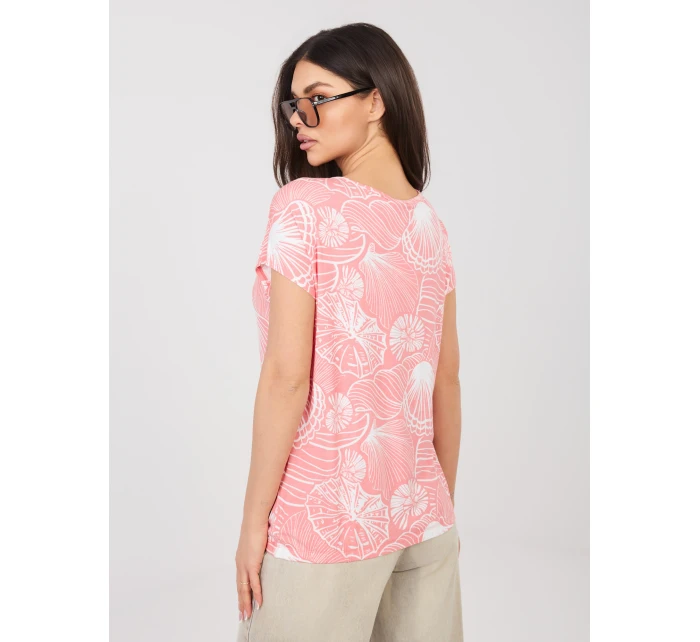 Tričko D12110M02646F coral Tričko D12110M02646F coral