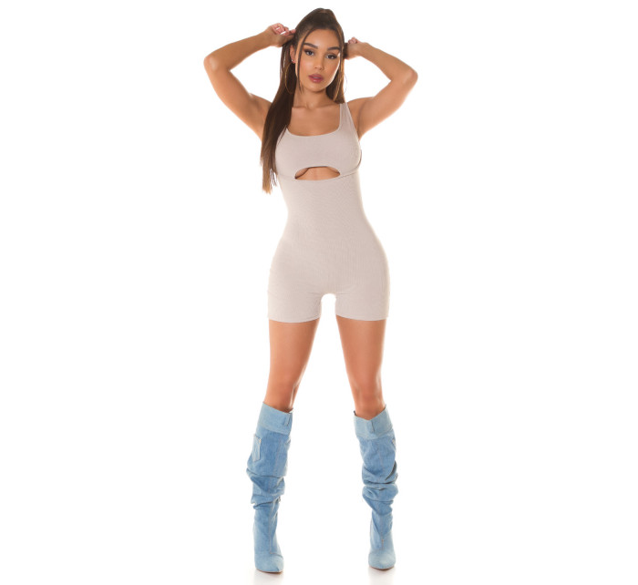 Sexy Koucla Mini Basic Overall with Cut Out