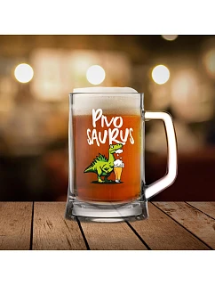 PIVOSAURUS - pivný pohár 0,5 l
