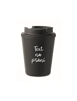 TEXT NA ŽIADOSŤ - čierny termohrnček 300 ml TEXT NA ŽIADOSŤ - čierny termohrnček 300 ml
