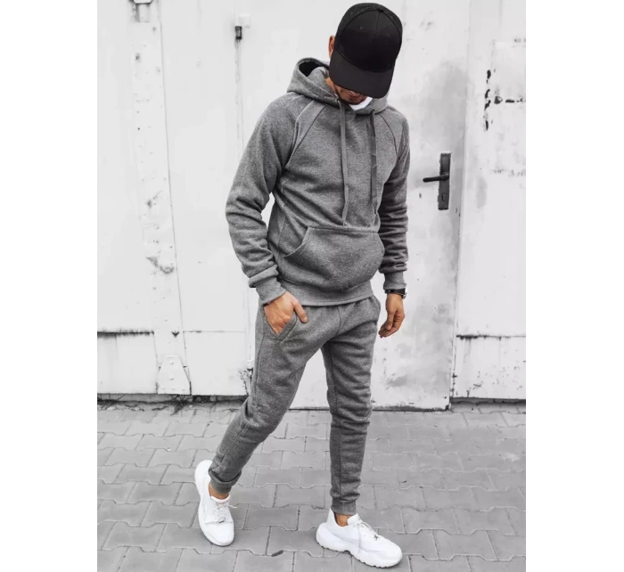 Pánské tmavě šedé tepláky Dstreet model 21966928 - FashionStreet