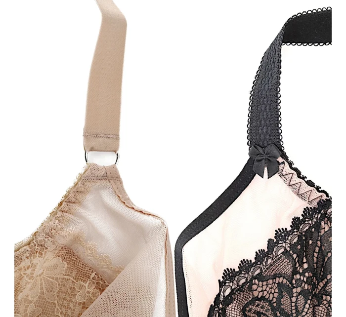 Dámská podprsenka 1396 Crystal beige plus - AVA Dámská podprsenka 1396 Crystal beige plus - AVA