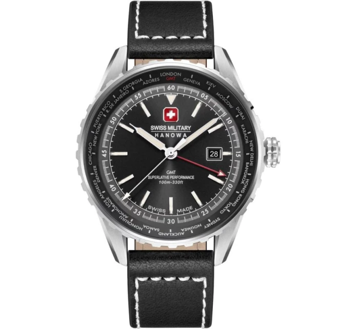 Pánské hodinky + BOX model 21806841 - Swiss Military Hanowa Pánské hodinky + BOX model 21806841 - Swiss Military Hanowa