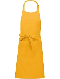 K 885 Zástěra s laclem model 22511046 mustard - Kariban