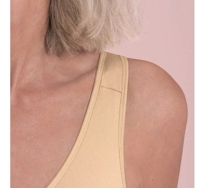 Lynn chirurgická podprsenka tvarovaná, predné zapínanie 5768X púšť - Anita Care