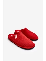 Klasyczne Damskie Papcie Big Star KK276012 Czerwone