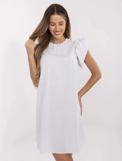 Šaty LK SK 506795 1.99 biela a čierna