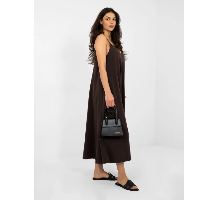 RV SK šaty A1088.29 tmavohnedé