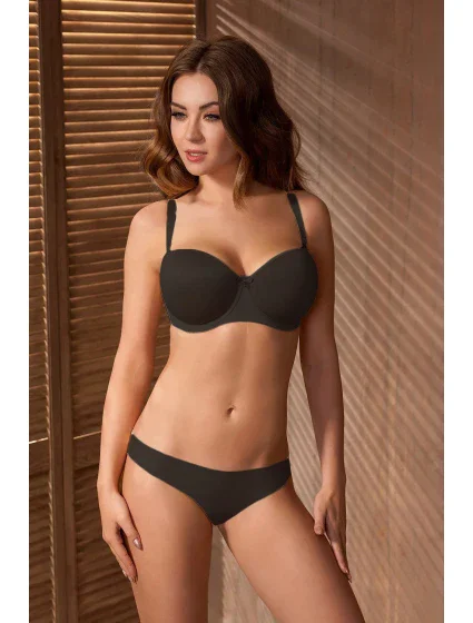 Dámska podprsenka s kosticou VB-212 Čierna - Vena Dámska podprsenka s kosticou VB-212 Čierna - Vena