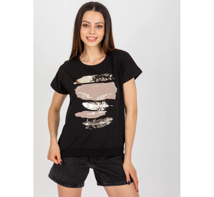 Dámske tričko RV BZ 8953.41P black - FPrice