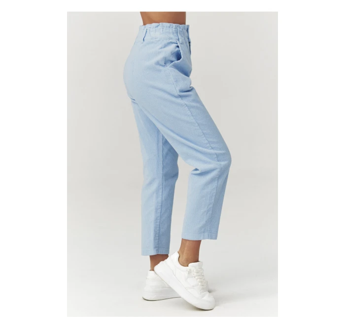 Šnúrové nohavice model 223244 Makadamia Šnúrové nohavice model 223244 Makadamia