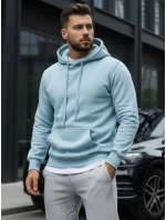 Pánská mikina s kapucí modrá Dstreet model 21963955 - FashionStreet