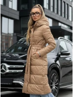 Dámský zimní kabát velbloudí Dstreet model 21994716 - FashionStreet