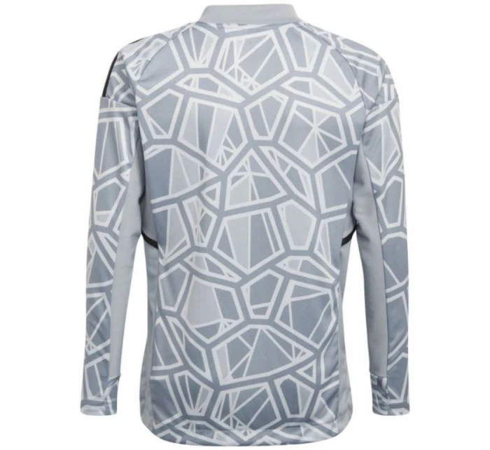 Detské brankárske tričko adidas Condivo 22 s dlhým rukávom šedé HB1646