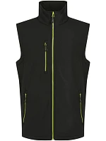 Regatta TRA 915 2-vrstvá softshellová vesta "Navigate" 36.A915 black/lime green Regatta TRA 915 2-vrstvá softshellová vesta "Navigate" 36.A915 black/lime green