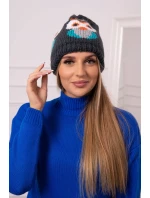 Dámská čepice Ofelia model 18751909 graphite - K-Fashion
