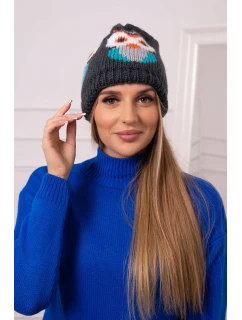 Dámska čiapka Ofelia K349 graphite