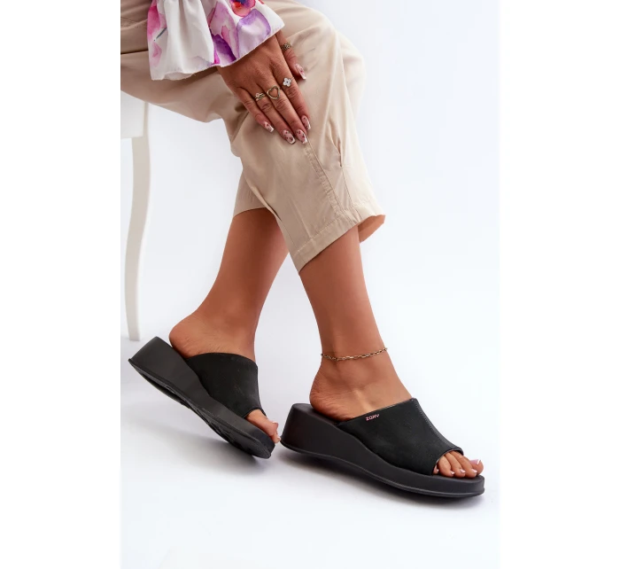 Dámské Sandály Na Černé model 21661742 - Zaxy Dámské Sandály Na Černé model 21661742 - Zaxy