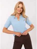 Sweter PM SW PM model 21305681 jasny niebieski - FPrice