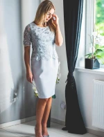 Dámske spoločenské šaty Estera model 134316 - jers