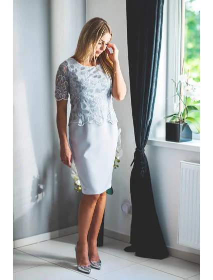 Dámske spoločenské šaty Estera model 134316 - jers