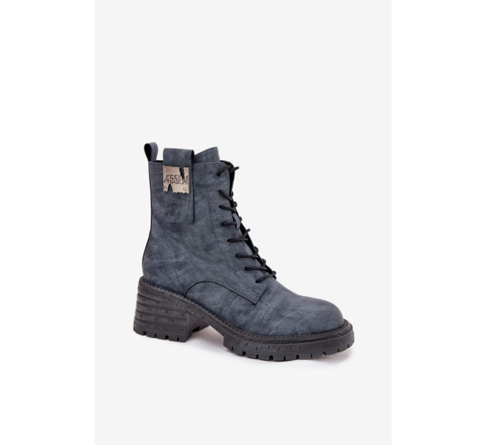 Šnurovací vyšší model 219111 Krok v štýle