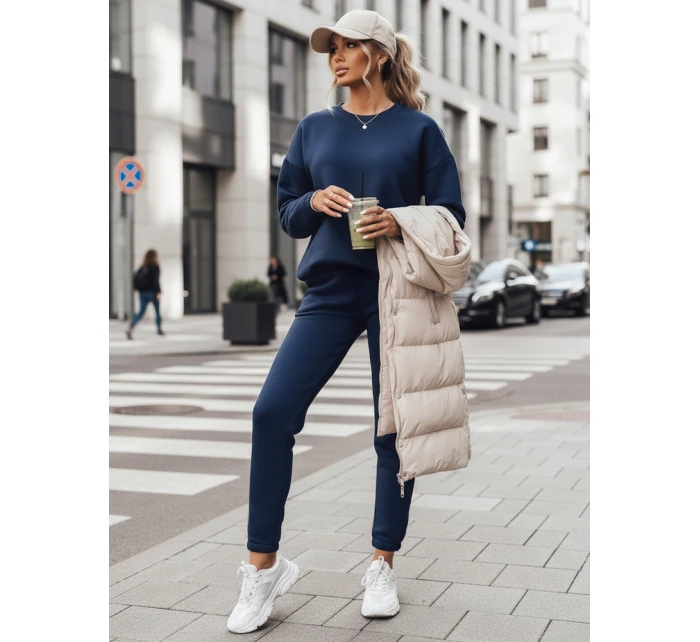 Dámská tepláková souprava PREMIUM navy blue Dstreet model 21967282 - FashionStreet