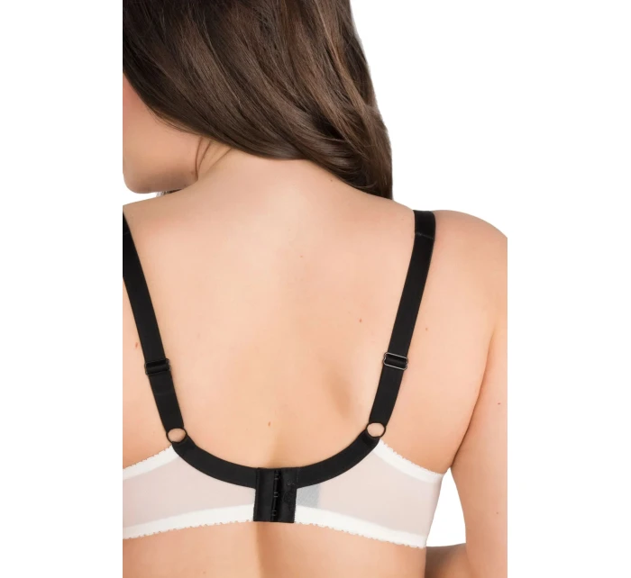 Dámská podprsenka model 20126250 Black & white - Gorsenia