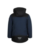 Trollkids Detská zateplená bunda Norefjell pre dievčatá/chlapcov nepremokavá tmavomodrá (132-100)