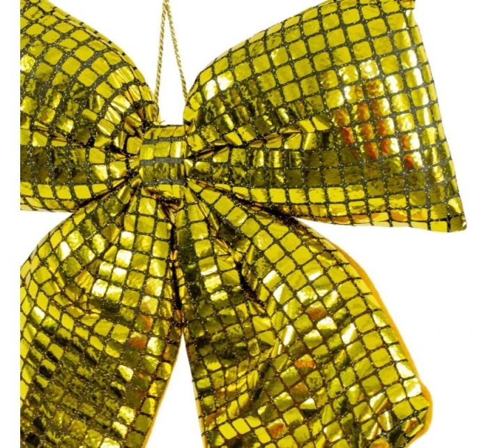 ZLATÝ DEKORAČNÝ KOKODIL 39x50 cm MICA