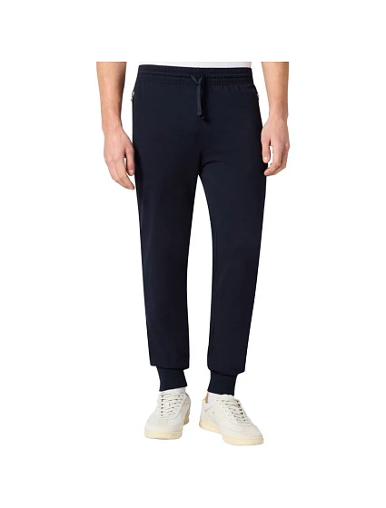 Pánské kalhoty Rib Cuff Pants navy blue model 22119672 BS501 - CHAMPION