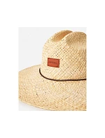 Klobúk RIP CURL Premium Surf Straw Hat, tyrkysový Klobúk RIP CURL Premium Surf Straw Hat, tyrkysový