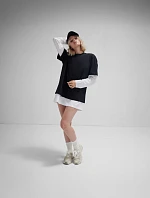 B&C Oversized Oversize tričko z těžké bavlny navy model 22444396 B&C Oversized Oversize tričko z těžké bavlny navy model 22444396