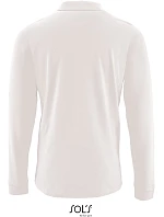 SOL'S Perfect LSL Men Pánske polo s dlhým rukávom z piké 25.2087 biele SOL'S Perfect LSL Men Pánske polo s dlhým rukávom z piké 25.2087 biele
